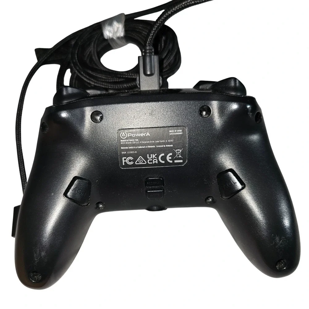 PowerA Wired Controller for Nintendo Switch Black‎ Gaming